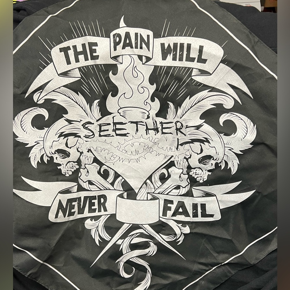 Seether Draw String Bag And Bandana - image 2